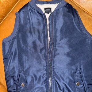 Joe's Jeans Midnight Blue Quilted Vest